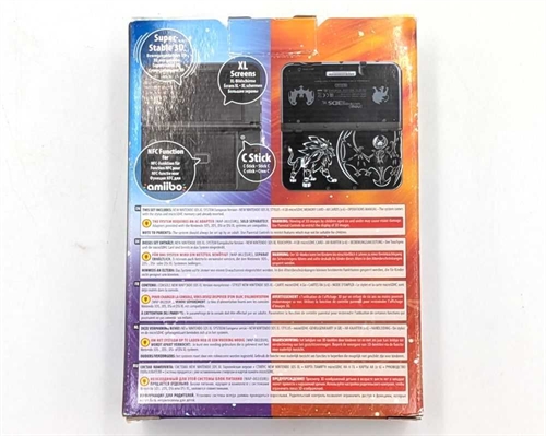 New Nintendo 3DS XL - Solgaleo and Lunala Limited Edition - Konsol - SNR QEF106114687 (B Grade) (Genbrug)